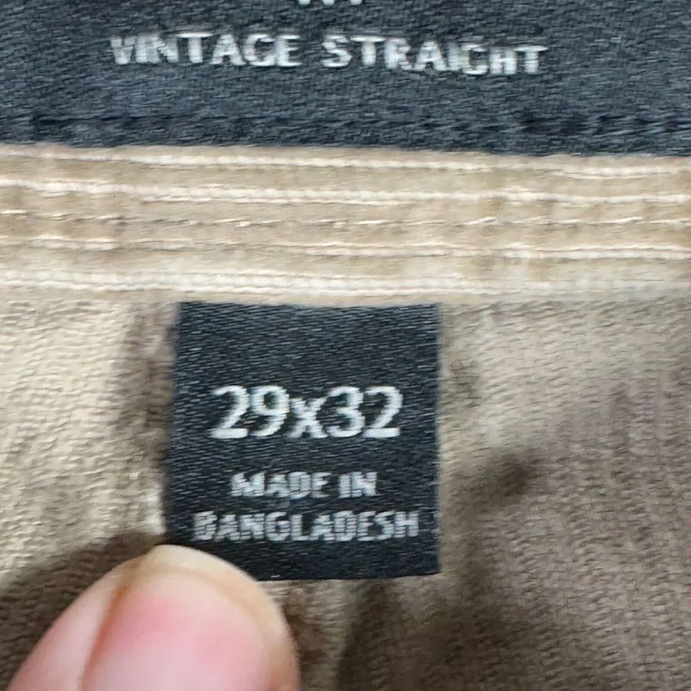 Banana Republic Pants Mens 29 x 32‎ Beige Corduroy Vintage Straight Preppy Gorp